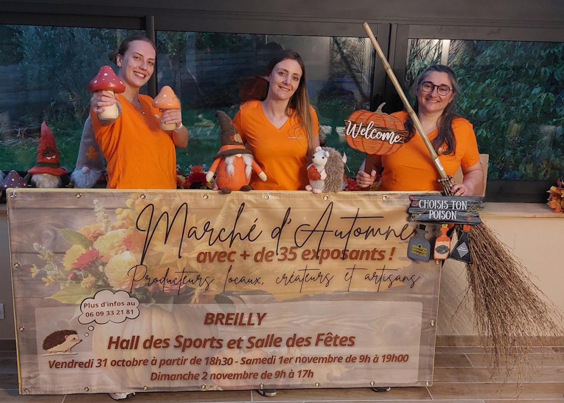 Un marché d’automne incontournable à Breilly pour Halloween