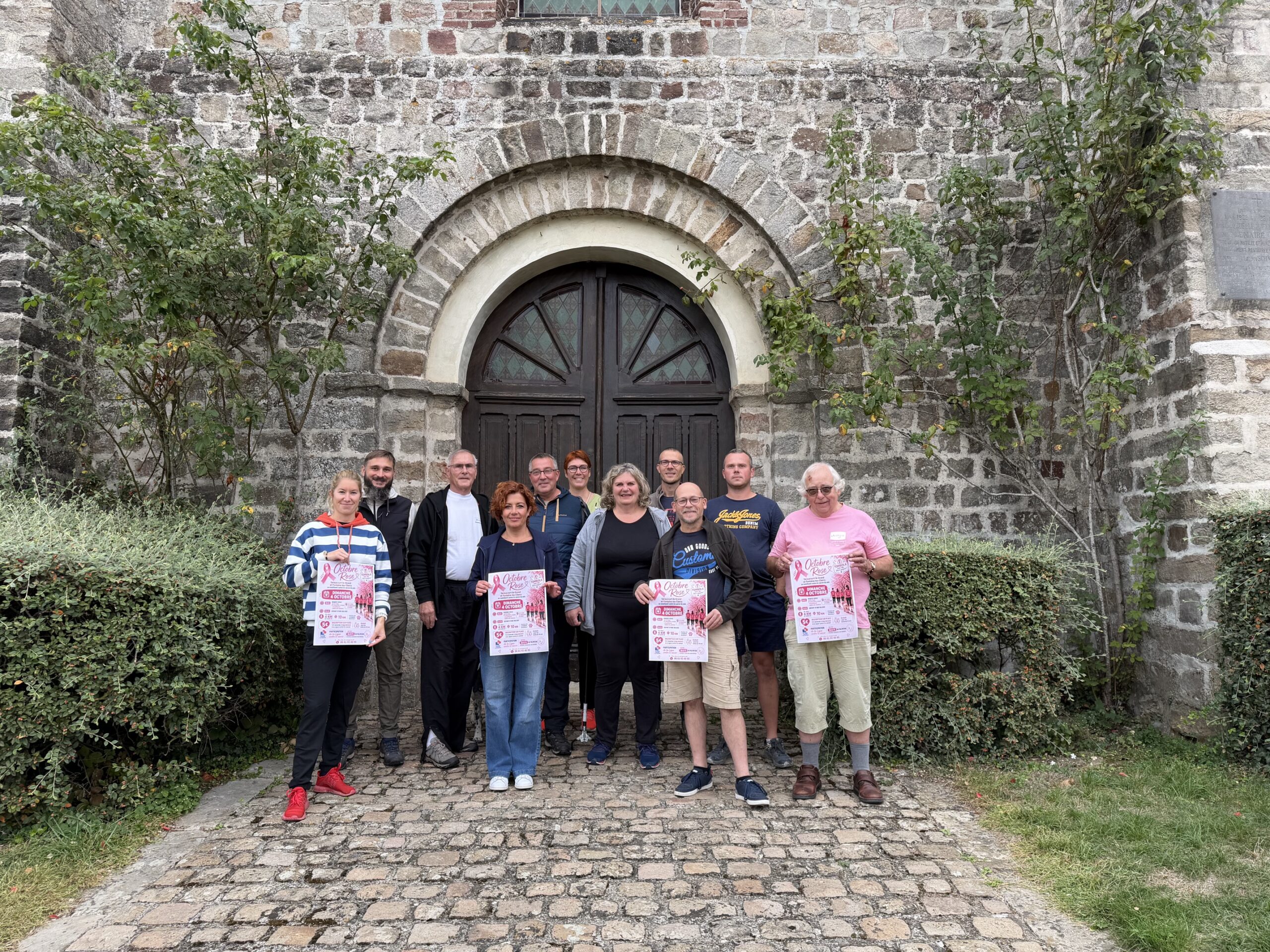 Seraucourt-le-Grand et Fontaine-lès-Clercs se mobilisent pour Octobre rose avec des créations, des balades et un buste de palpation