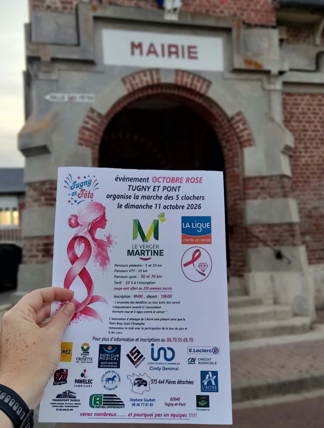 La Marche des 5 clochers, à Tugny-et-Pont, c'est ce dimanche 11 octobre