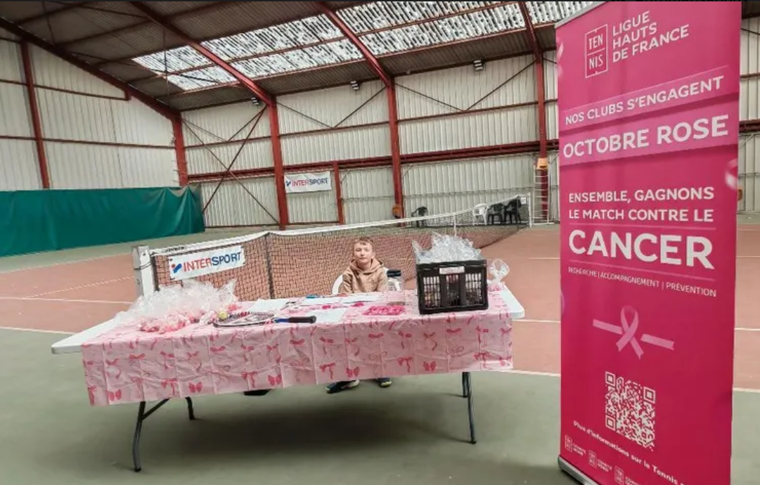Le Tennis Club d’Anguilcourt se mobilise pour Octobre rose avec une journée solidaire